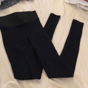 Zara black riding leggings
